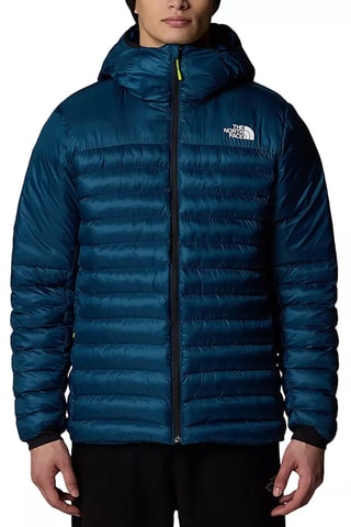 Doudoune à capuche - Bleu pétrole