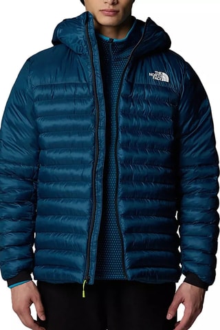 Doudoune à capuche - Bleu pétrole