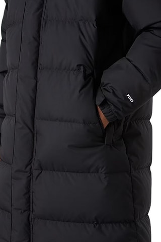 Doudoune longue de randonnée - Noir