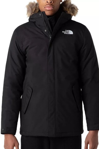 Parka à capuche - Noir