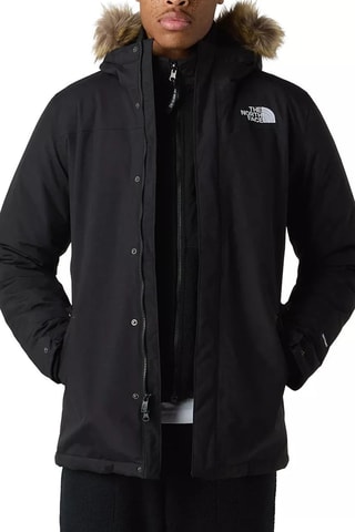 Parka à capuche - Noir