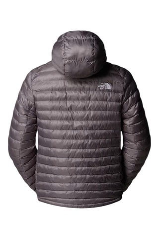 Doudoune à capuche - Gris foncé et blanc