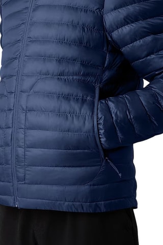 Doudoune de randonnée à capuche - Bleu marine