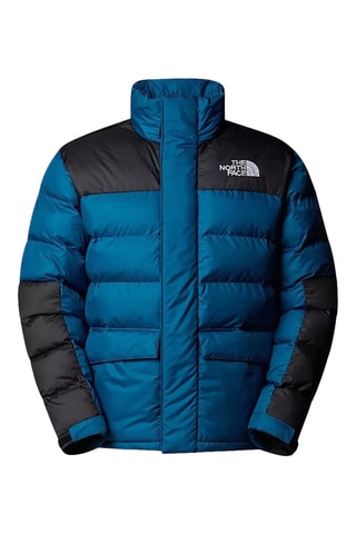 Doudoune de randonnée - Bleu canard et noir