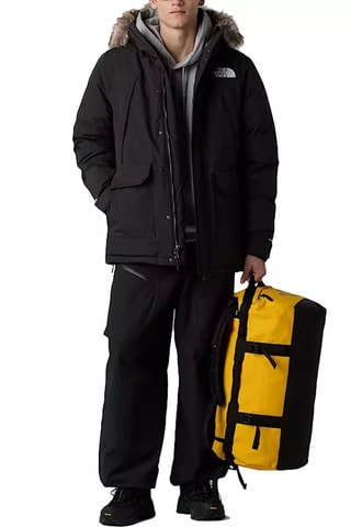 Parka à capuche - Noir et blanc