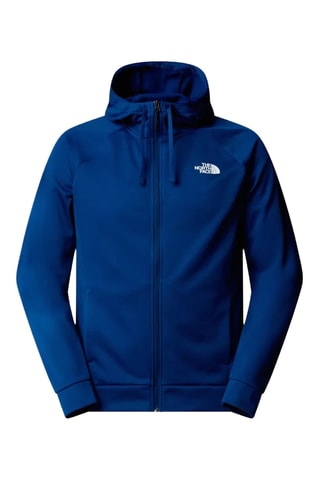 Veste à capuche - Bleu roi et blanc