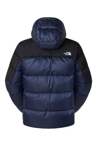 Doudoune à capuche - Bleu marine et noir