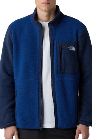 Veste polaire - Bleu et blanc