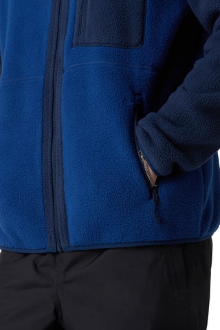 Veste polaire - Bleu et blanc