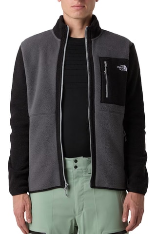 Veste polaire - Gris et noir