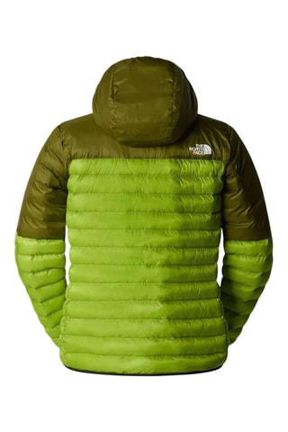 Doudoune à capuche - Vert citron et kaki