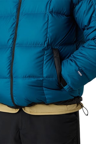 Doudoune - Bleu canard et noir