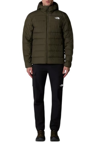 Doudoune de randonnée à capuche - Kaki