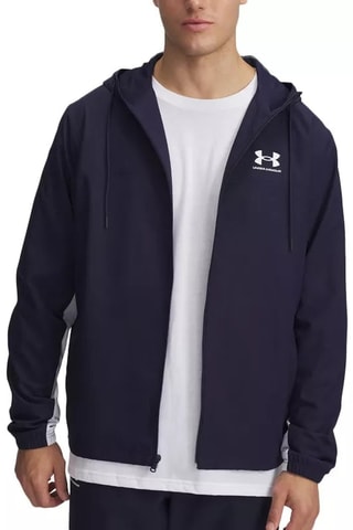 Coupe-vent à capuche - Bleu marine