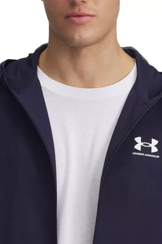 Coupe-vent à capuche - Bleu marine