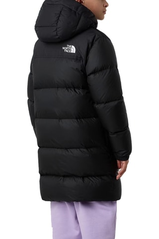 Doudoune longue de randonnée - Noir