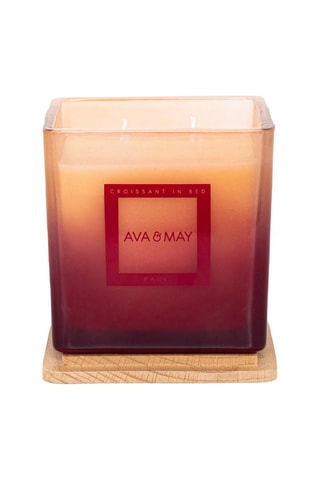 Candela profumata Croissant au lit - Nocciola, zucchero bruno e vaniglia