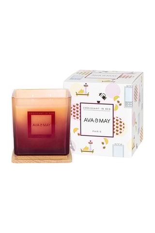 Candela profumata Croissant au lit - Nocciola, zucchero bruno e vaniglia