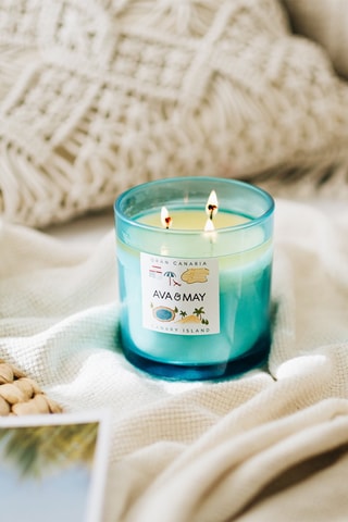 Candela profumata Grande Canarie - Legno di sandalo