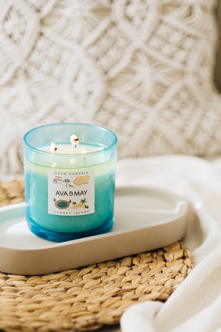 Candela profumata Grande Canarie - Legno di sandalo