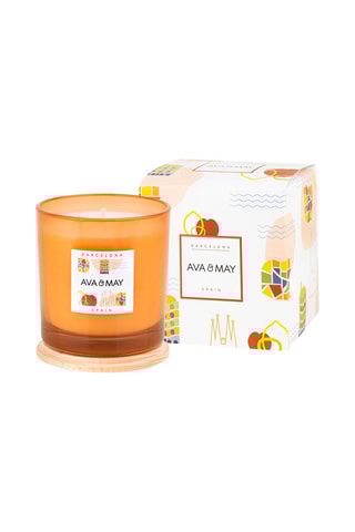 Maxi candela profumata Barcelone - Lampone