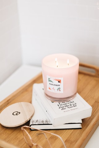 Maxi candela profumata Bahamas - Vaniglia