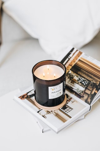 Maxi candela profumata Suède - Cedro