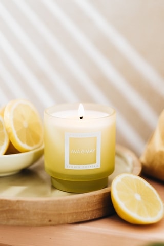 Candela profumata - Limone
