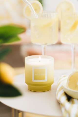 Candela profumata - Limone