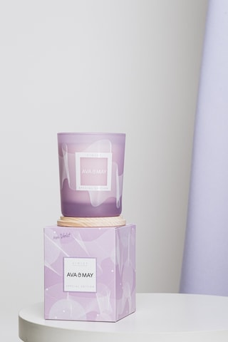 Coffret cadeau XOXO Violet - Bougie et parfum