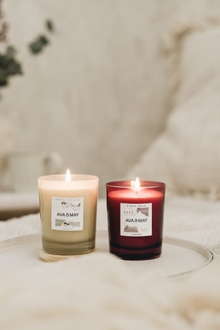 Coffret cadeau Grapes & Bubbles - 2 bougies