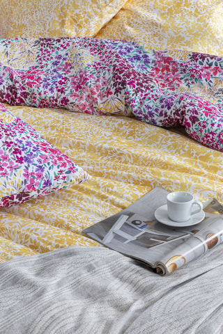 Housse de couette en coton 57 fils/cm² Kasai A-B - Multicolore