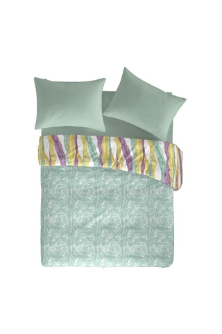 Housse de couette en coton 57 fils/cm² Wave - Multicolore