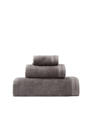 3 serviettes Casual - 30 x 50 + 50 x 90 + 90 x 150 cm - Gris