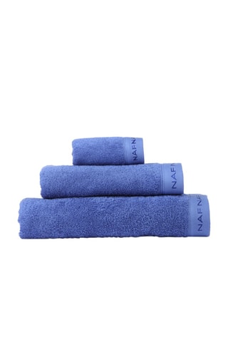 3 serviettes Casual - 30 x 50 + 50 x 90 + 90 x 150 cm - Bleu marine