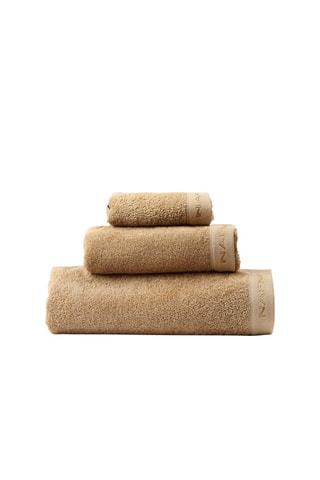 3 serviettes Casual - Beige foncé