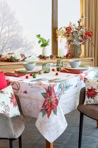 Nappe Chamonix Vert et rouge