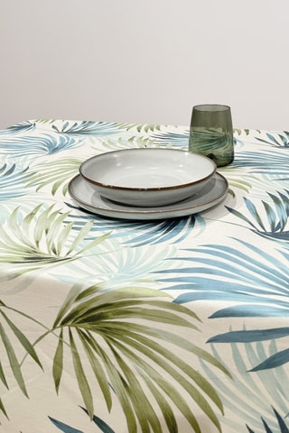 Nappe Kent Eden - Vert et bleu