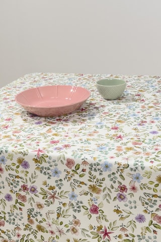 Nappe Kent Marie - Vert et rouge