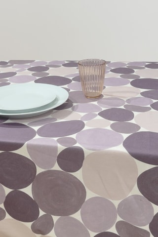 Nappe Kent Stones - Gris et beige