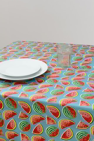 Nappe Kent Water Melon - Vert et rouge