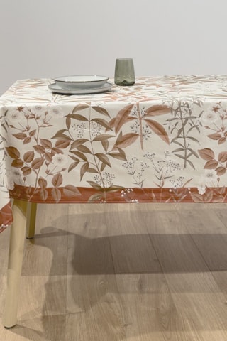 Nappe Twister Billings - Ecru et marron