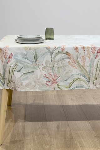 Nappe Twister Pampa - Bleu et écru