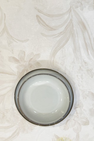 Nappe Twister Pampa - Bleu et écru