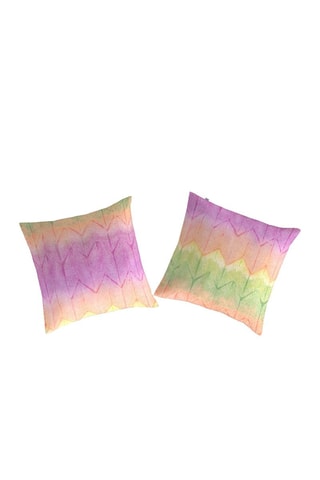 2 taies d'oreiller Mika A - Multicolore