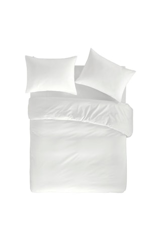 Housse de couette en coton 57 fils/cm² Casual - Blanc