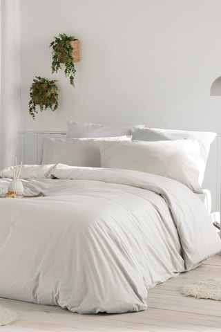 Housse de couette en coton 57 fils/cm² Casual - Ivoire