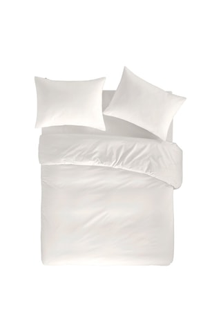 Housse de couette en coton 57 fils/cm² Casual - Ivoire
