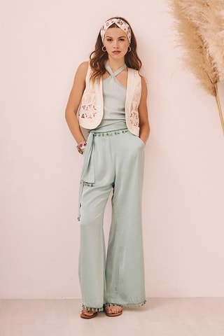 Gilet sans manches Ramonda - Écru