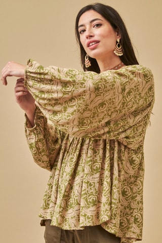 Blouse Dianthus - Vert